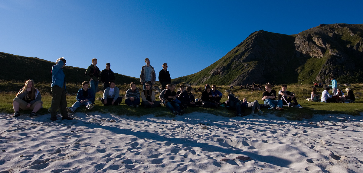 Klassen på tur, sjø